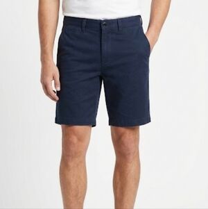 American Eagle Mens NWT navy blue flex workwear shorts Size 26 above the knee